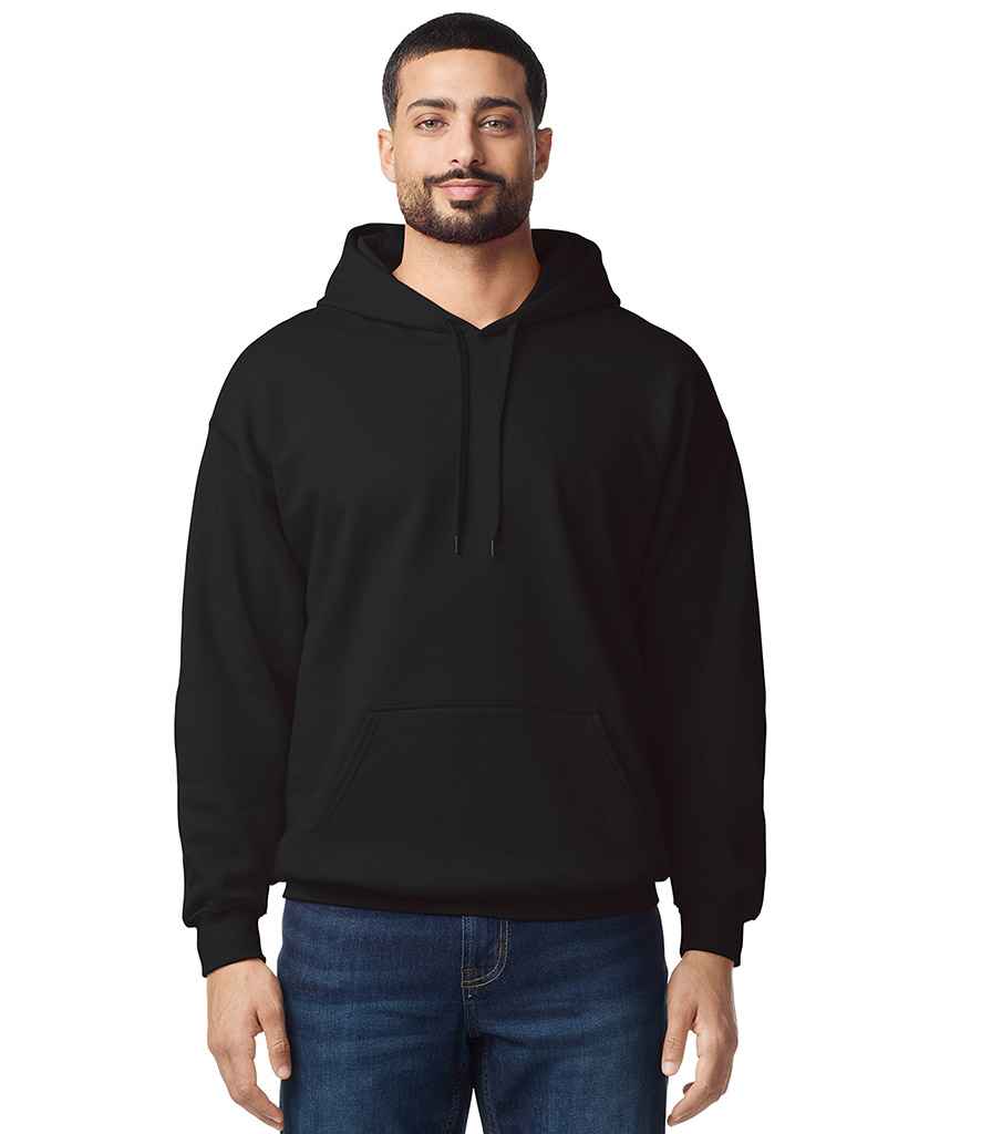 Gildan SoftStyle® Midweight Hooded Sweatshirt | Black