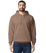 Gildan SoftStyle® Midweight Hooded Sweatshirt | Brown Savana thumbnail 1