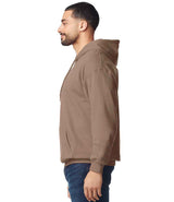 Gildan SoftStyle® Midweight Hooded Sweatshirt | Brown Savana thumbnail 3
