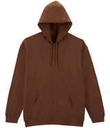 Gildan SoftStyle® Midweight Hooded Sweatshirt | Cocoa thumbnail 4