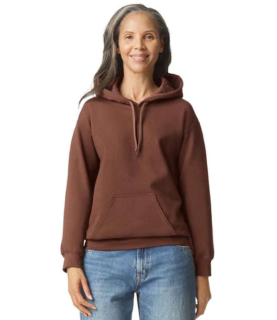 Gildan SoftStyle® Midweight Hooded Sweatshirt | Cocoa