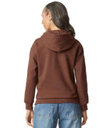 Gildan SoftStyle® Midweight Hooded Sweatshirt | Cocoa thumbnail 2