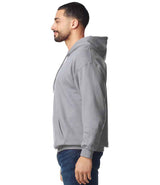 Gildan SoftStyle® Midweight Hooded Sweatshirt | Cement thumbnail 3