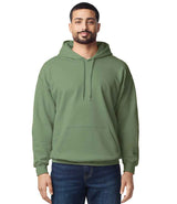 Gildan SoftStyle® Midweight Hooded Sweatshirt | Military Green thumbnail 1
