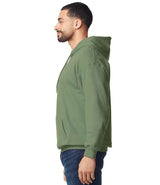 Gildan SoftStyle® Midweight Hooded Sweatshirt | Military Green thumbnail 3
