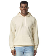 Gildan SoftStyle® Midweight Hooded Sweatshirt | Off White thumbnail 1
