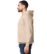 Gildan SoftStyle® Midweight Hooded Sweatshirt | Sand thumbnail 3