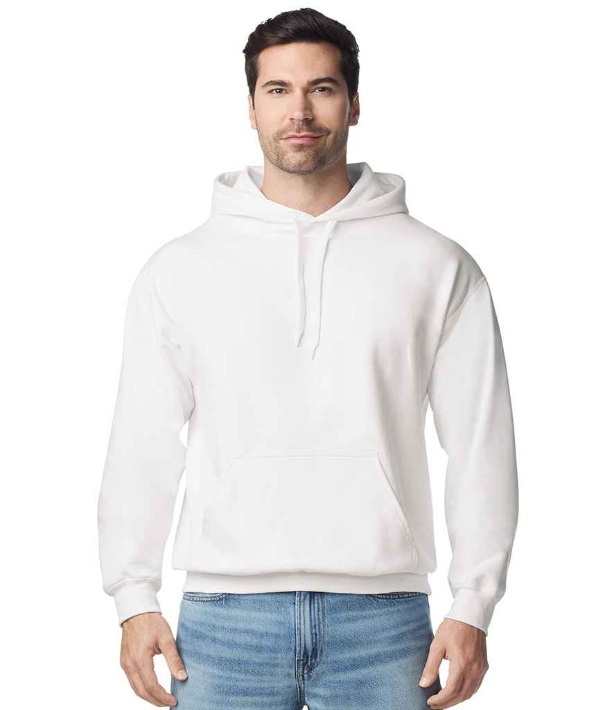 Gildan SoftStyle® Midweight Hooded Sweatshirt | White