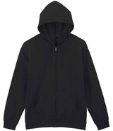 Gildan SoftStyle® Midweight Full Zip Hooded Sweatshirt | Black thumbnail 4