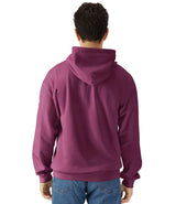 Gildan SoftStyle® Midweight Full Zip Hooded Sweatshirt | Maroon thumbnail 2