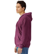 Gildan SoftStyle® Midweight Full Zip Hooded Sweatshirt | Maroon thumbnail 3