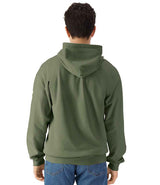 Gildan SoftStyle® Midweight Full Zip Hooded Sweatshirt | Military Green thumbnail 2