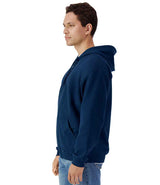 Gildan SoftStyle® Midweight Full Zip Hooded Sweatshirt | Navy thumbnail 3