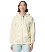 Gildan SoftStyle® Midweight Full Zip Hooded Sweatshirt | Off White thumbnail 1