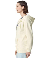Gildan SoftStyle® Midweight Full Zip Hooded Sweatshirt | Off White thumbnail 3