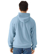 Gildan SoftStyle® Midweight Full Zip Hooded Sweatshirt | Stone Blue thumbnail 2