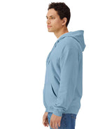 Gildan SoftStyle® Midweight Full Zip Hooded Sweatshirt | Stone Blue thumbnail 3