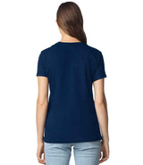 Gildan Ladies SoftStyle® T-Shirt | Navy thumbnail 2