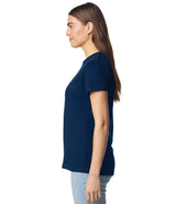 Gildan Ladies SoftStyle® T-Shirt | Navy thumbnail 3