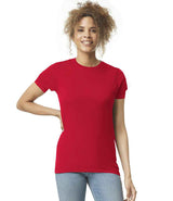 Gildan Ladies SoftStyle® T-Shirt | Red thumbnail 1