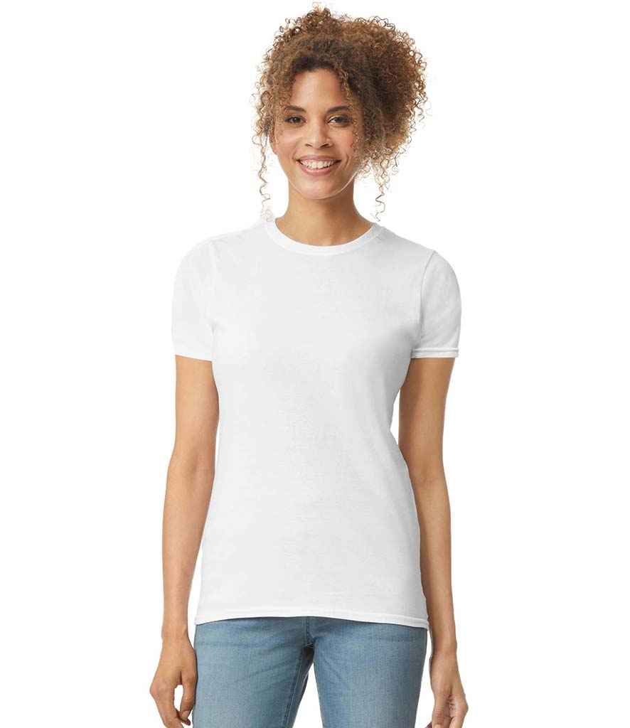 Gildan Ladies SoftStyle® T-Shirt | White