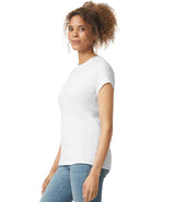 Gildan Ladies SoftStyle® T-Shirt | White thumbnail 3