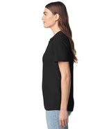 Gildan Ladies SoftStyle® Double Piqué Polo Shirt | Black thumbnail 3