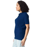 Gildan Ladies SoftStyle® Double Piqué Polo Shirt | Navy thumbnail 3