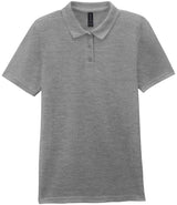 Gildan Ladies SoftStyle® Double Piqué Polo Shirt | Sport Grey thumbnail 4
