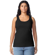 Gildan Ladies SoftStyle® Tank Top | Black thumbnail 1