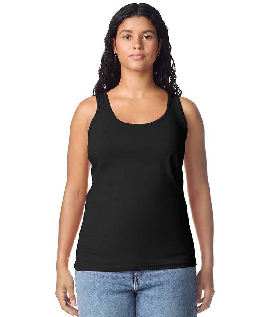 Gildan Ladies SoftStyle® Tank Top | Black