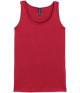Gildan Ladies SoftStyle® Tank Top | Cherry Red thumbnail 4