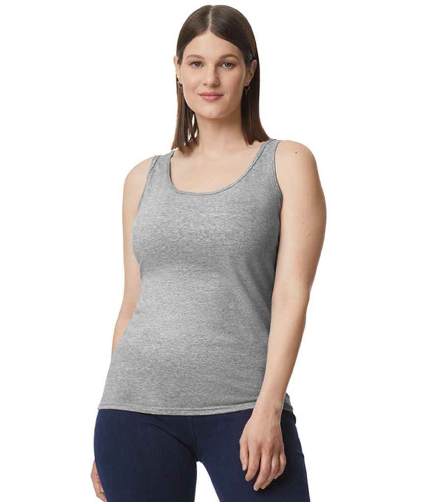 Gildan Ladies SoftStyle® Tank Top | Sport Grey