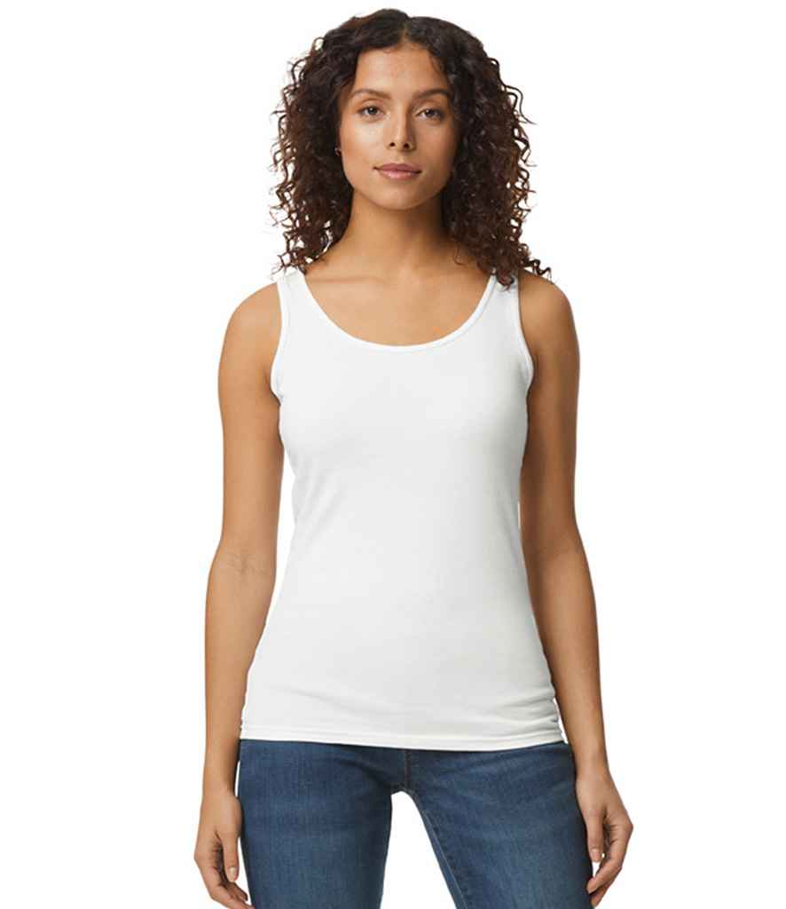 Gildan Ladies SoftStyle® Tank Top | White