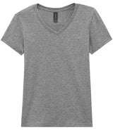 Gildan Ladies SoftStyle® V Neck T-Shirt | Sport Grey thumbnail 4