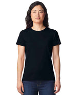 Gildan Ladies SoftStyle® Midweight T-Shirt | Pitch Black thumbnail 1