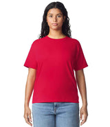 Gildan Ladies Heavy Cotton™ T-Shirt | Red thumbnail 1