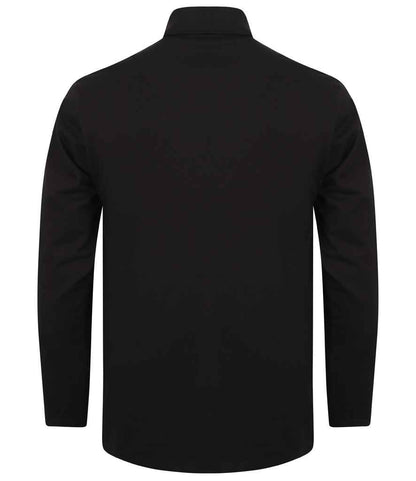 Henbury Long Sleeve Roll Neck Top