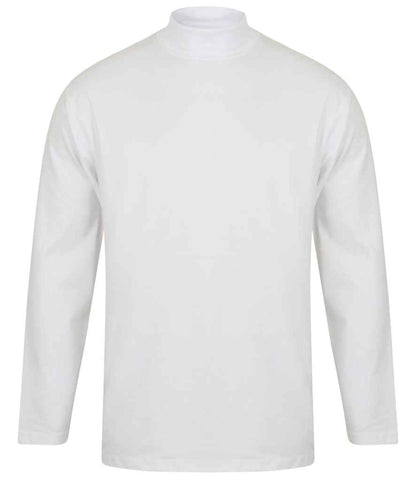 Henbury Long Sleeve Roll Neck Top