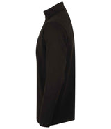 Henbury Long Sleeve Roll Neck Top | Black thumbnail 3