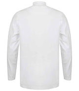 Henbury Long Sleeve Roll Neck Top | White thumbnail 2