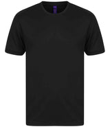 Henbury HiCool® Performance T-Shirt | Black thumbnail 4
