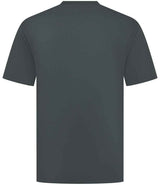 Henbury Unisex Coolplus® Wicking Piqué T-Shirt | Charcoal thumbnail 3