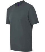Henbury Unisex Coolplus® Wicking Piqué T-Shirt | Charcoal thumbnail 5