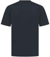 Henbury Unisex Coolplus® Wicking Piqué T-Shirt | Navy thumbnail 4