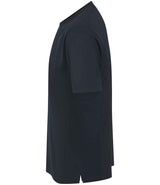 Henbury Unisex Coolplus® Wicking Piqué T-Shirt | Navy thumbnail 5