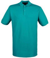 Henbury Modern Fit Cotton Piqué Polo Shirt | Bright Jade thumbnail 1
