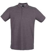 Henbury Modern Fit Cotton Piqué Polo Shirt | Charcoal thumbnail 1