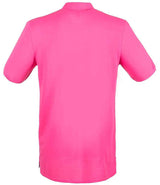 Henbury Modern Fit Cotton Piqué Polo Shirt | Fuchsia thumbnail 2