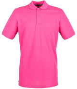 Henbury Modern Fit Cotton Piqué Polo Shirt | Fuchsia thumbnail 1